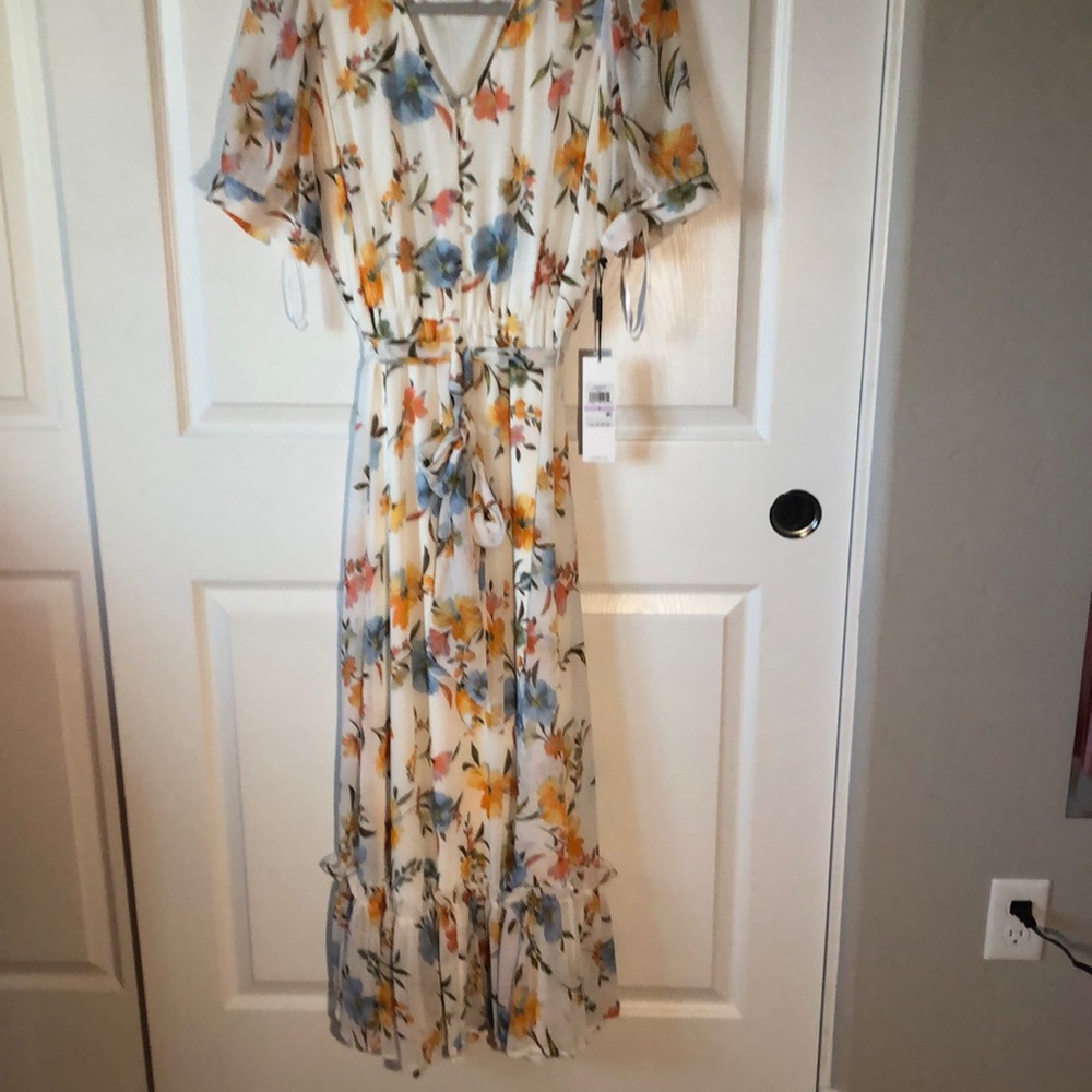 Calvin Klein floral dress